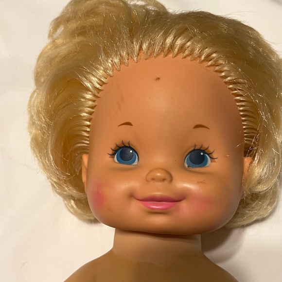Mattel Toys Vintage 975 Blond Baby Tender Love Mattel Doll Made In